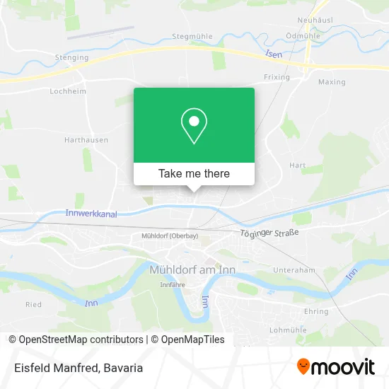 Eisfeld Manfred map