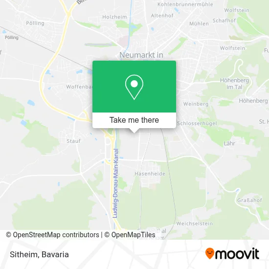 Sitheim map
