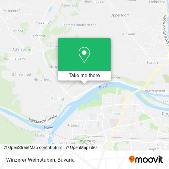 Winzerer Weinstuben map