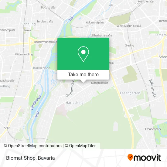 Biomat Shop map