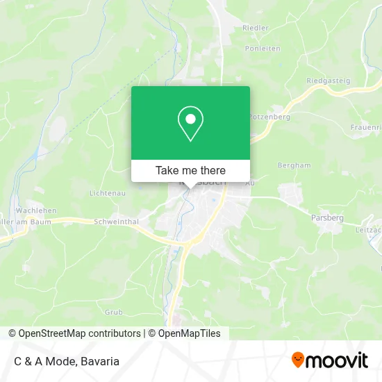 C & A Mode map