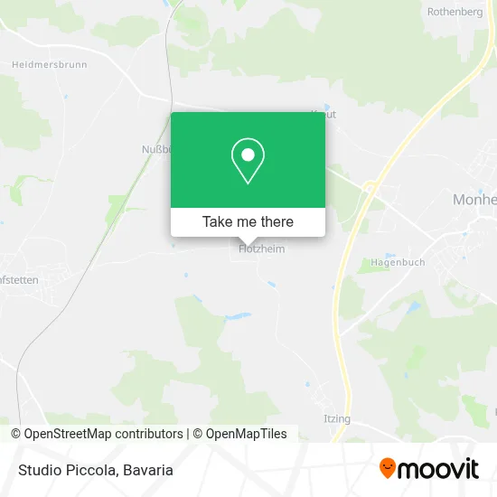 Studio Piccola map