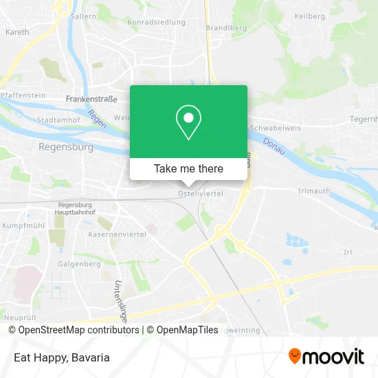 Eat Happy map