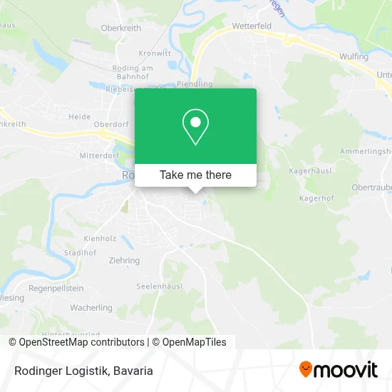 Rodinger Logistik map