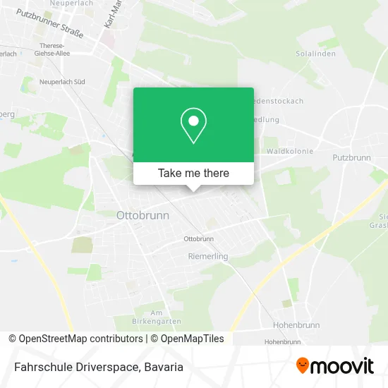 Fahrschule Driverspace map
