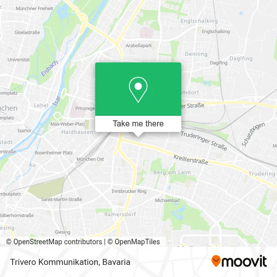 Trivero Kommunikation map