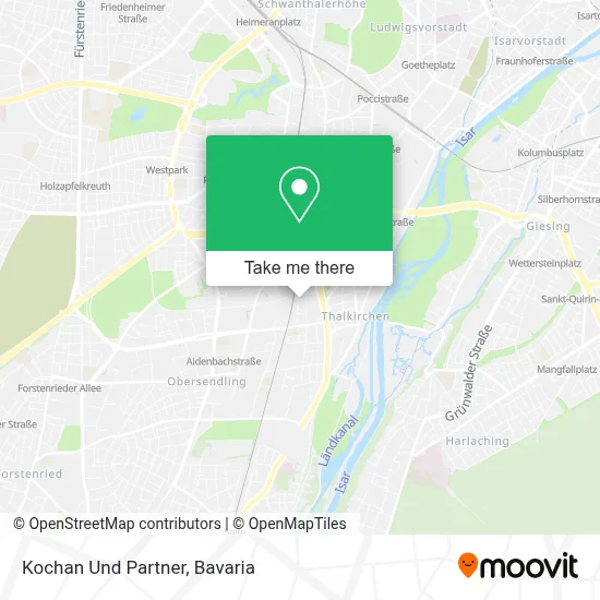 Kochan Und Partner map