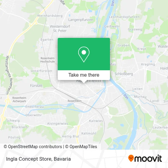 Ingla Concept Store map