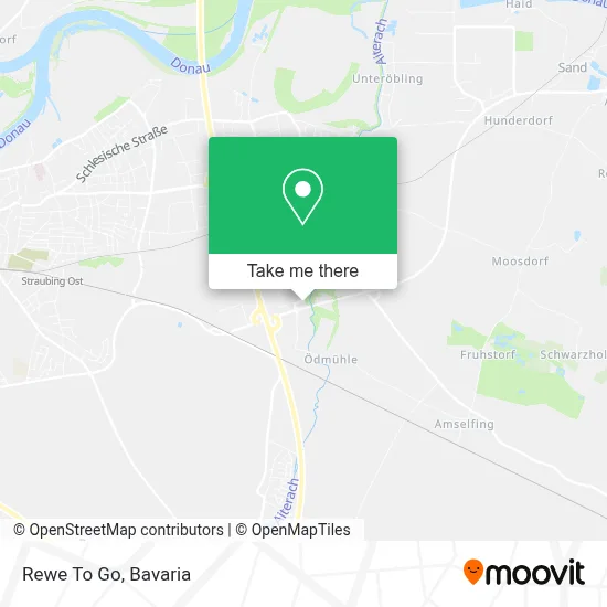 Rewe To Go map