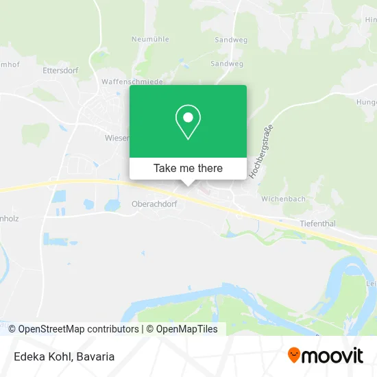 Edeka Kohl map