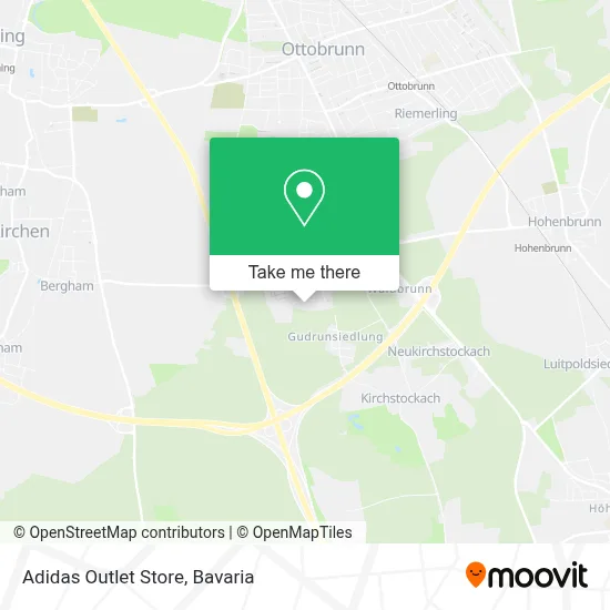 Adidas Outlet Store map