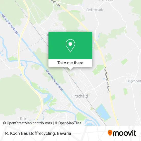 R. Koch Baustoffrecycling map