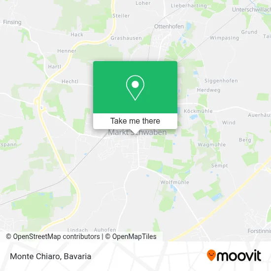 Monte Chiaro map