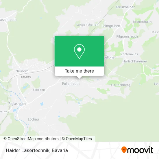 Haider Lasertechnik map