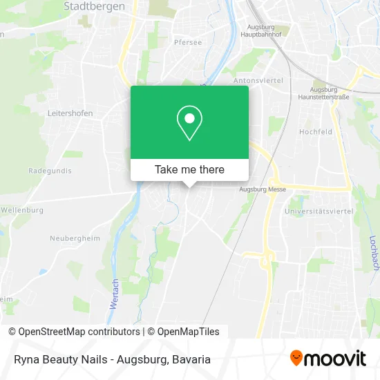 Ryna Beauty Nails - Augsburg map