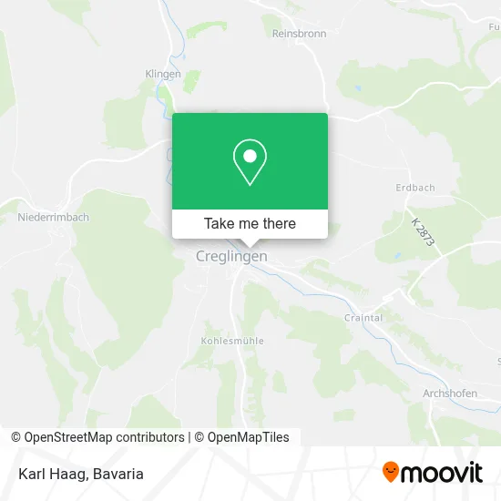 Karl Haag map