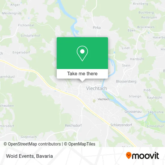 Woid Events map