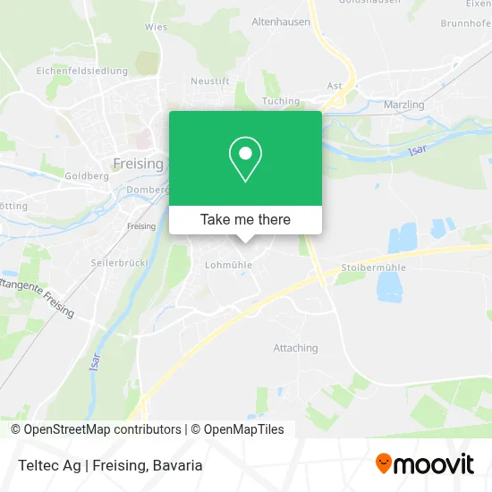 Teltec Ag | Freising map