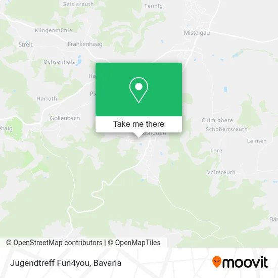 Jugendtreff Fun4you map