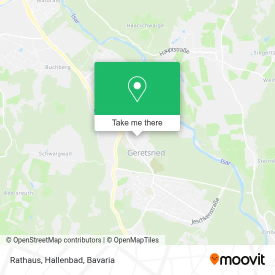 Rathaus, Hallenbad map