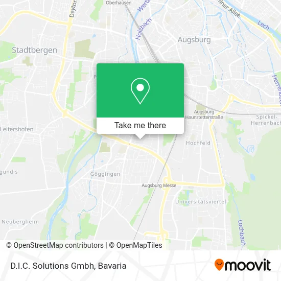 D.I.C. Solutions Gmbh map