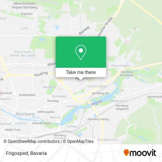 Frigosped map