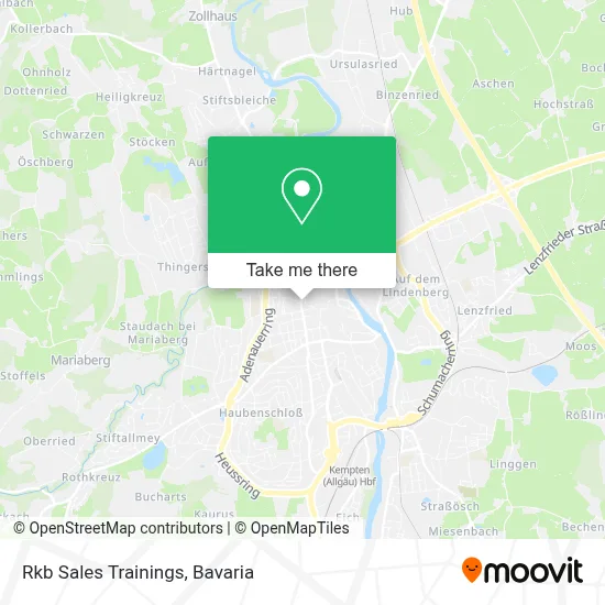 Rkb Sales Trainings map
