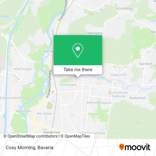 Cosy Morning map