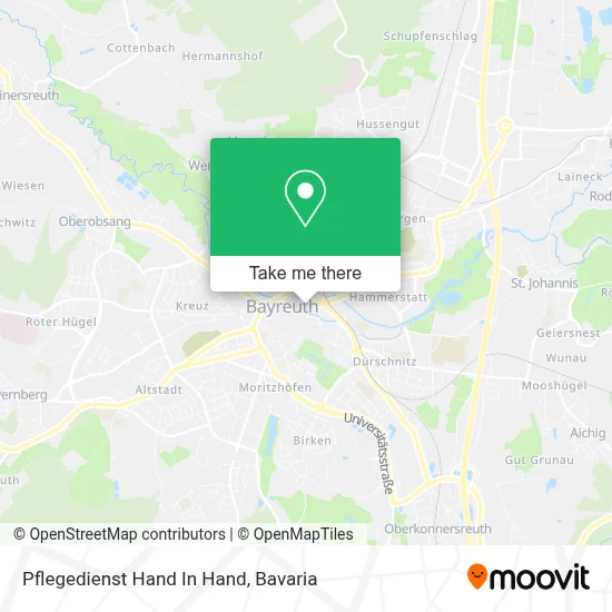 Pflegedienst Hand In Hand map