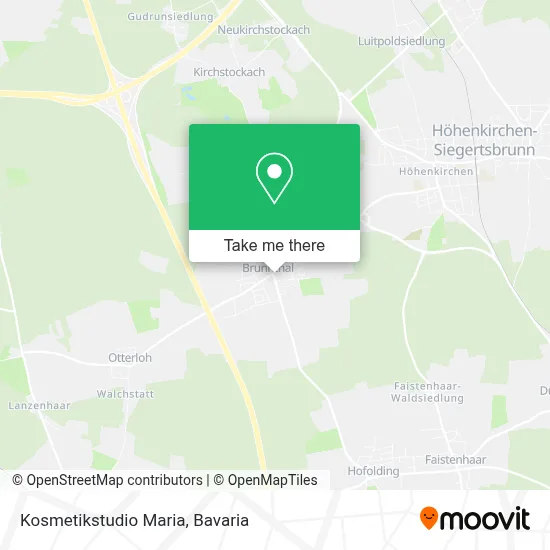 Kosmetikstudio Maria map