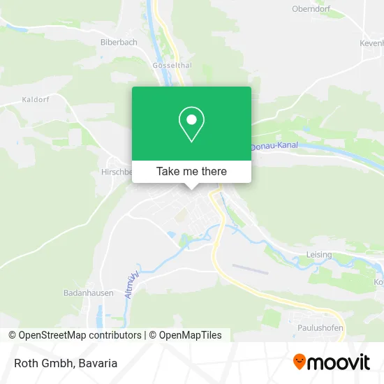 Roth Gmbh map