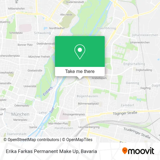Erika Farkas Permanent Make Up map