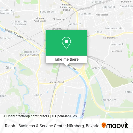 Ricoh -  Business & Service Center Nürnberg map