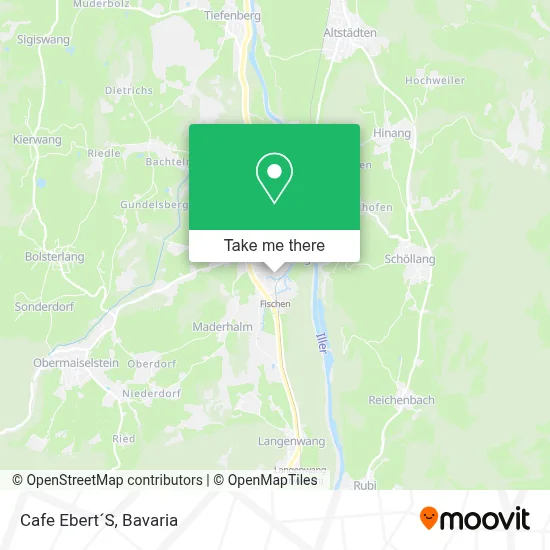 Cafe Ebert´S map