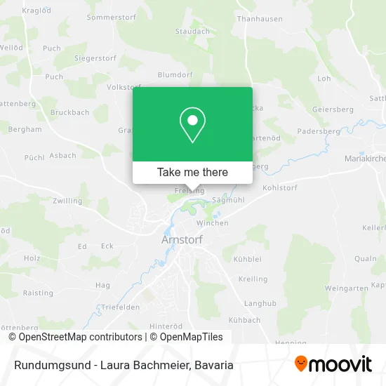Rundumgsund - Laura Bachmeier map