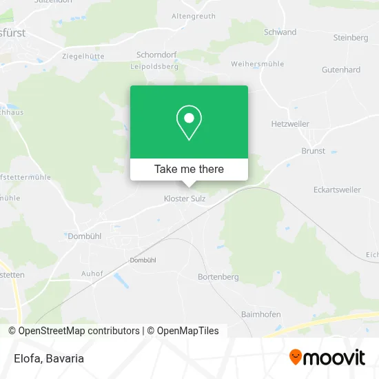 Elofa map