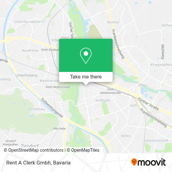 Rent A Clerk Gmbh map