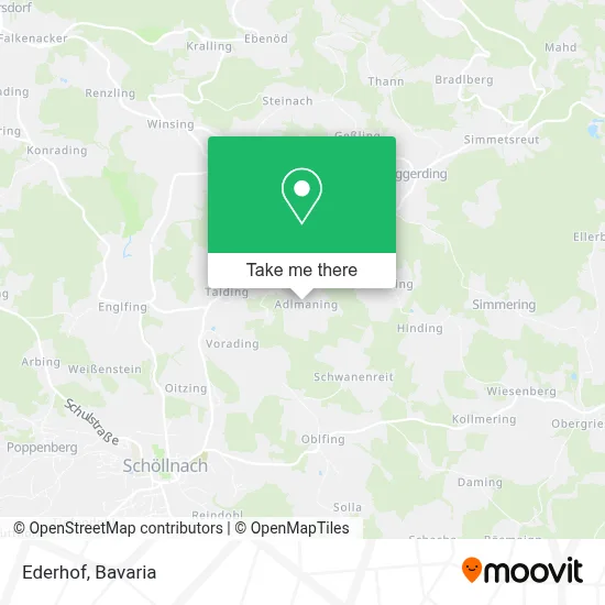 Ederhof map