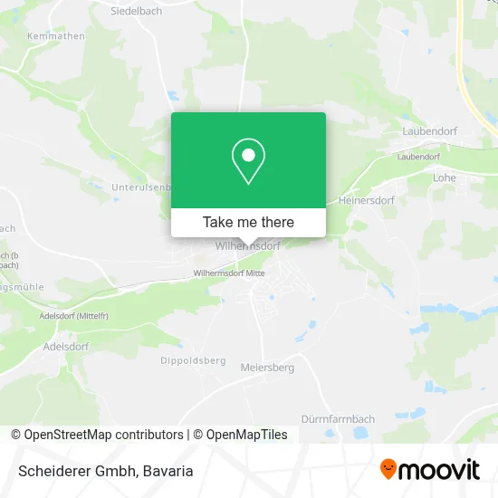 Scheiderer Gmbh map