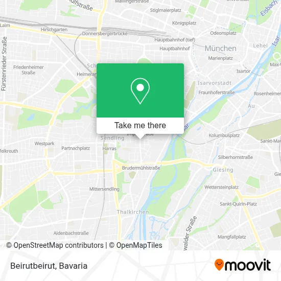 Beirutbeirut map