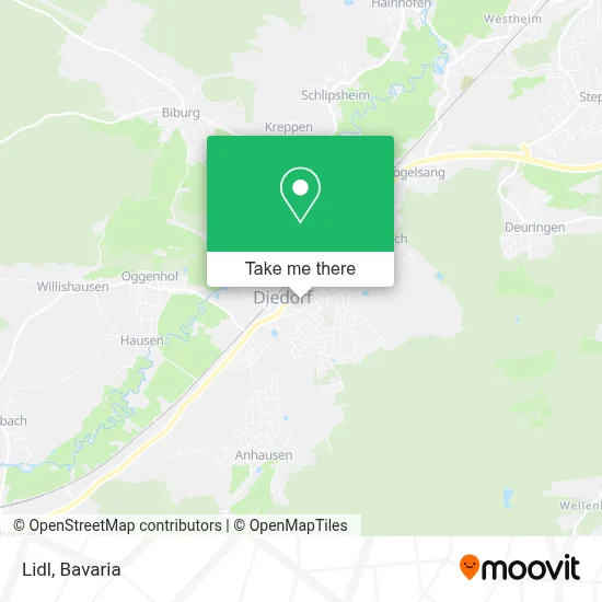 Lidl map