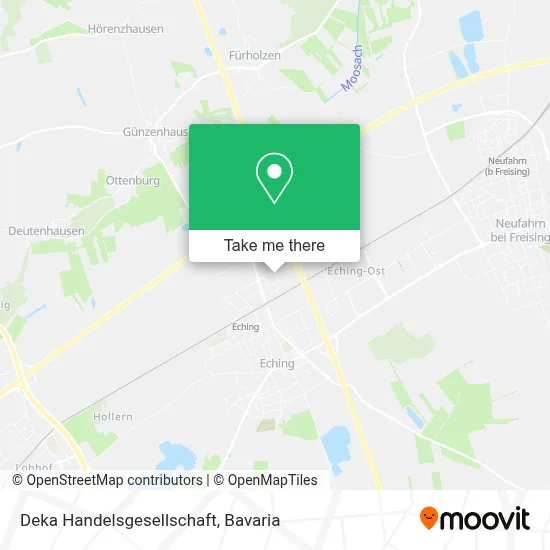 Deka Handelsgesellschaft map