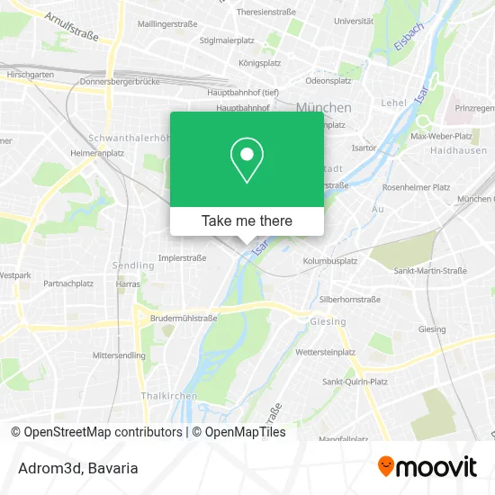 Adrom3d map