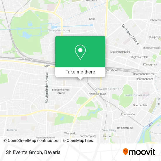 Sh Events Gmbh map