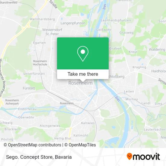 Sego. Concept Store map