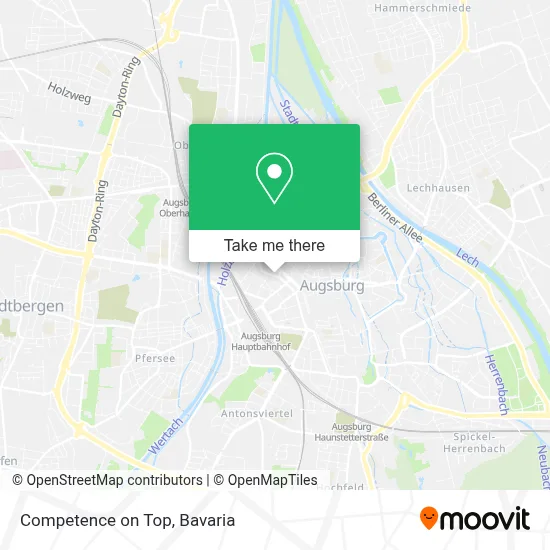 Competence on Top map