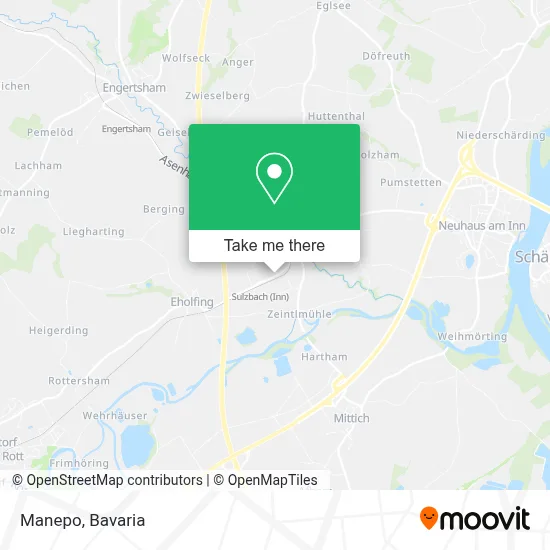 Manepo map