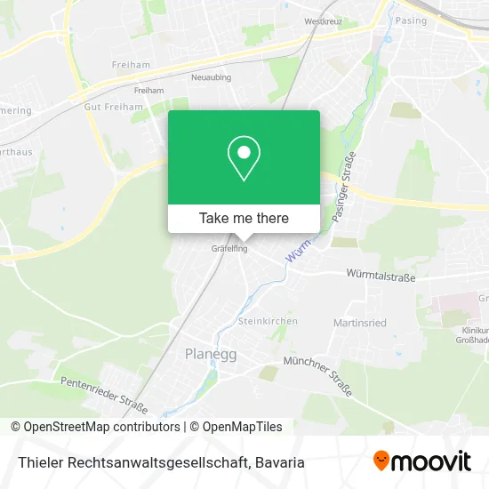 Thieler Rechtsanwaltsgesellschaft map
