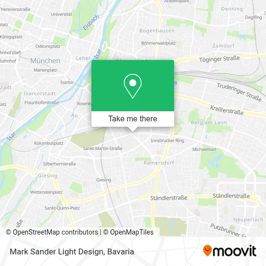 Mark Sander Light Design map