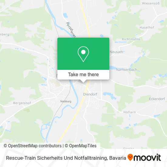 Rescue-Train Sicherheits Und Notfalltraining map
